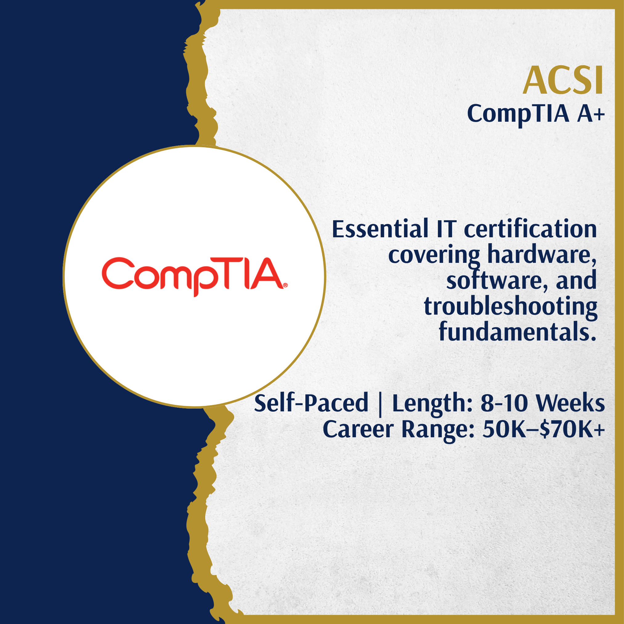 CompTIA A+ – Altitude Career Skills Institute