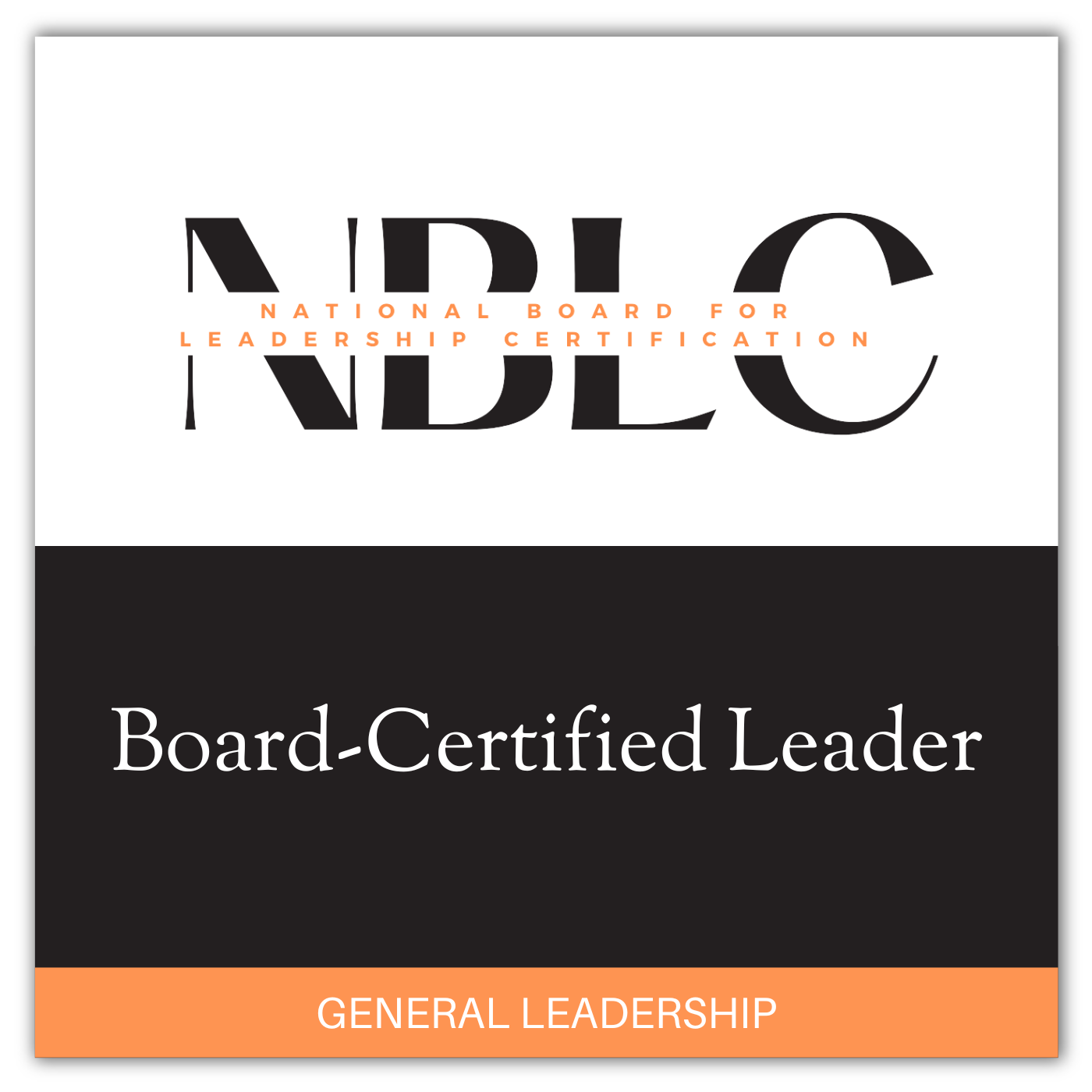 Board-Certified Leader