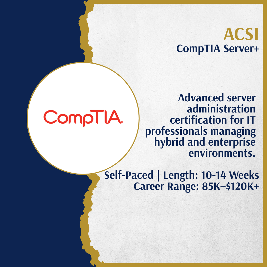 CompTIA Server+ – Altitude Career Skills Institute