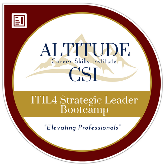 Boot Camp for ITIL4® Strategic Leaders (SL)