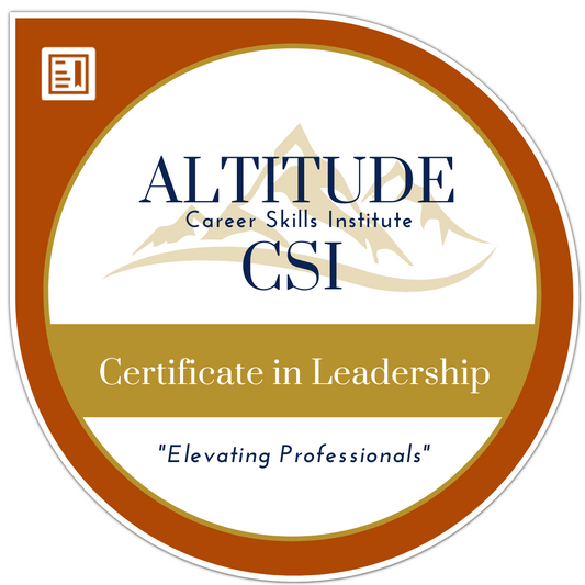 Certificate in Leadership (ACE Credit)