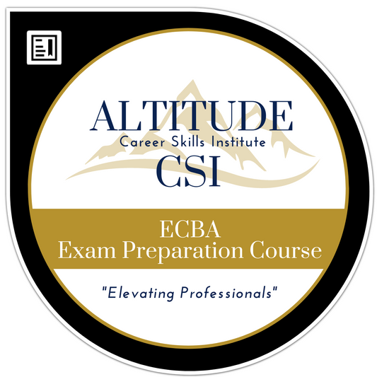 ECBA Exam Preparation Training