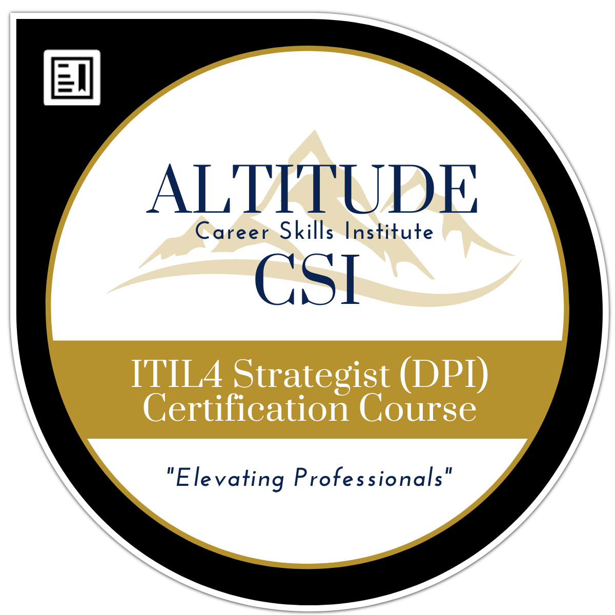 ITIL4 Strategist: Direct, Plan & Improve (DPI)