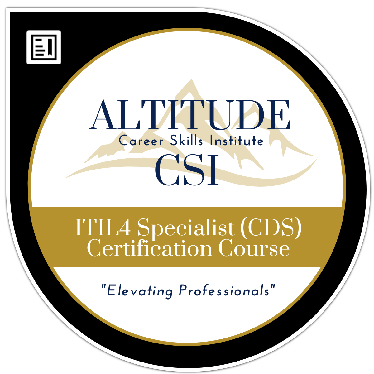 ITIL® 4 Specialist: Create, Deliver, and Support (CDS)